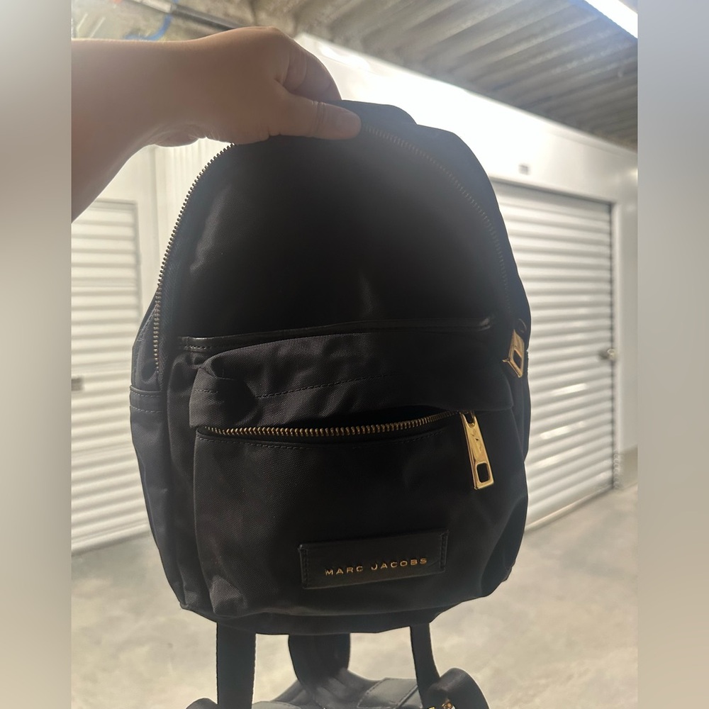 Marc Jacobs Black Mini Backpack